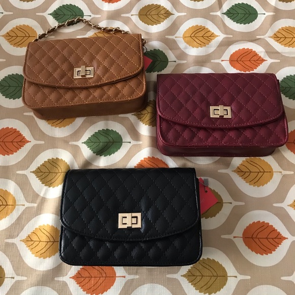 Cute Padded Crossbodies bags only tan left! - Picture 5 of 8